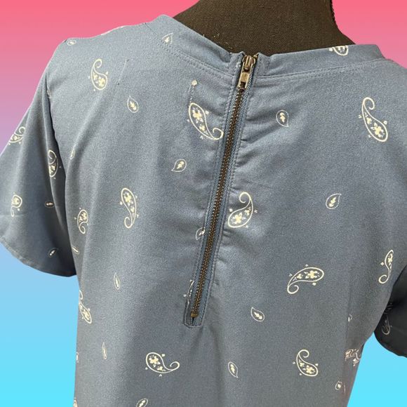 A&F PAISLEY SHIFT DRESS - Picture 7 of 12